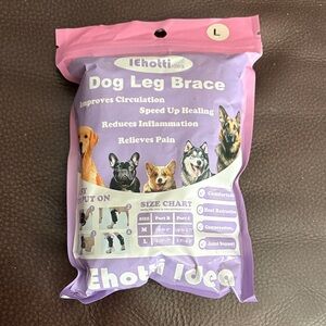 5/&30 IEHOTTI  idea Dog Leg Brace Size L NWT